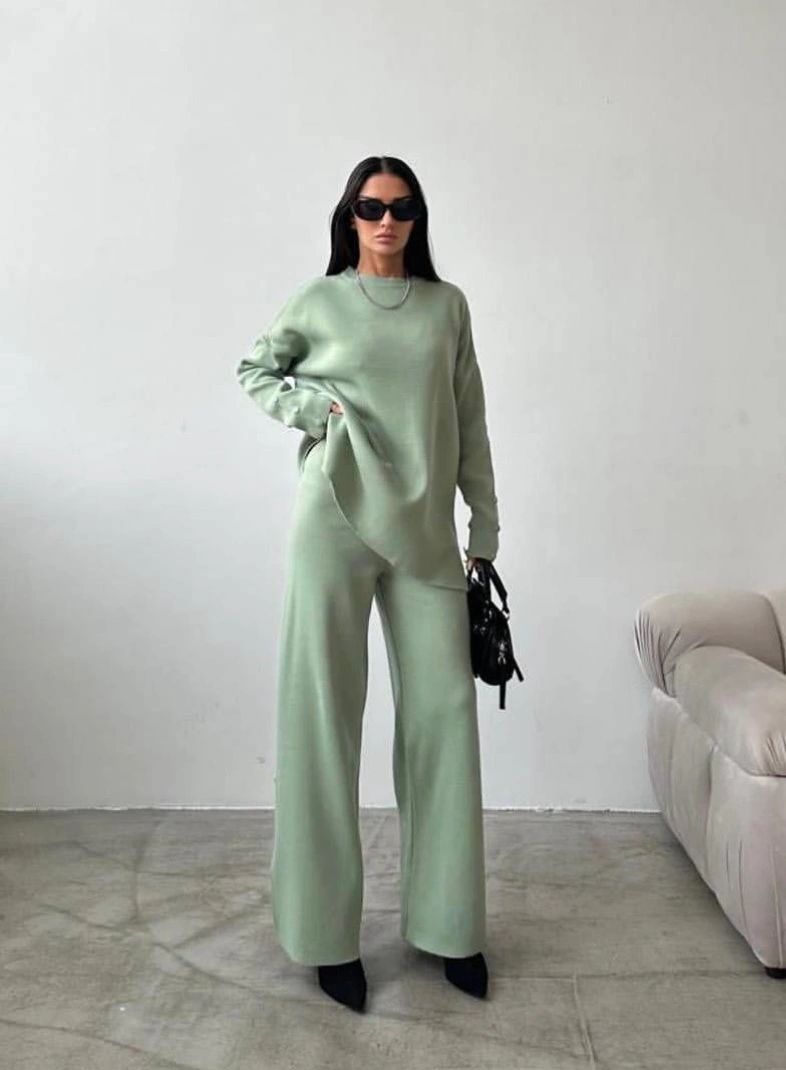 CONJUNTO TEJIDO LISO