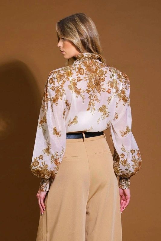 BLUSA LLUVIA DE FLORES