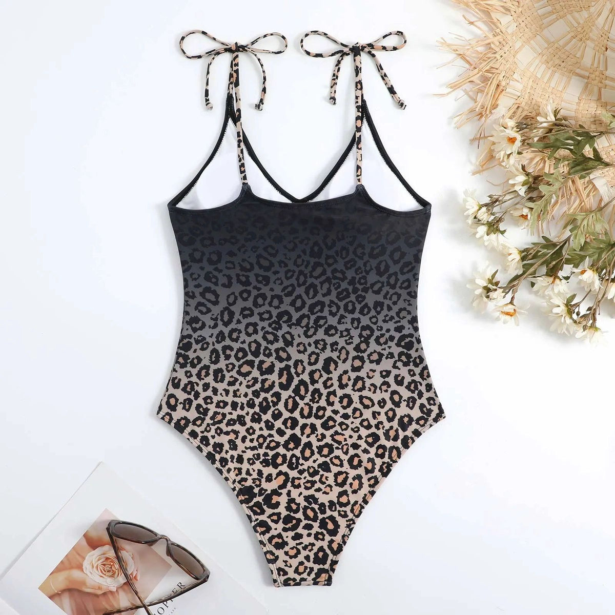 set-de-2-piezas-estampado-beige-slash-negro