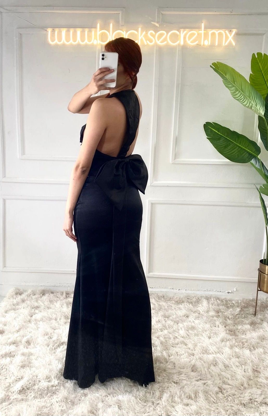VESTIDO STRETCH MOÑO