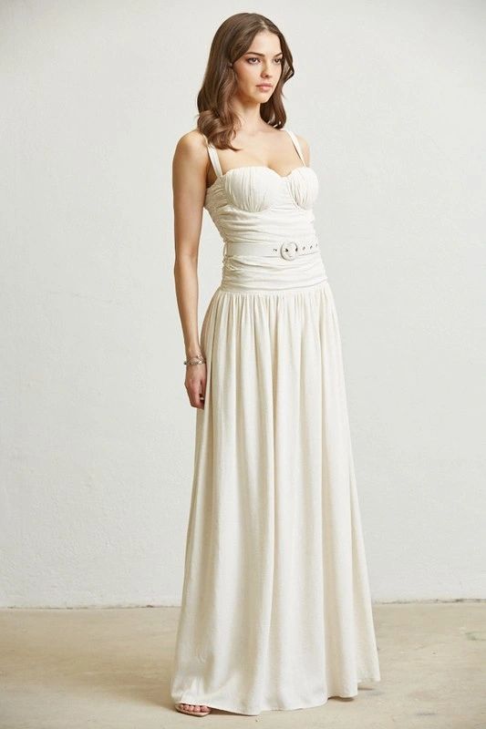 VESTIDO COPAS IVORY