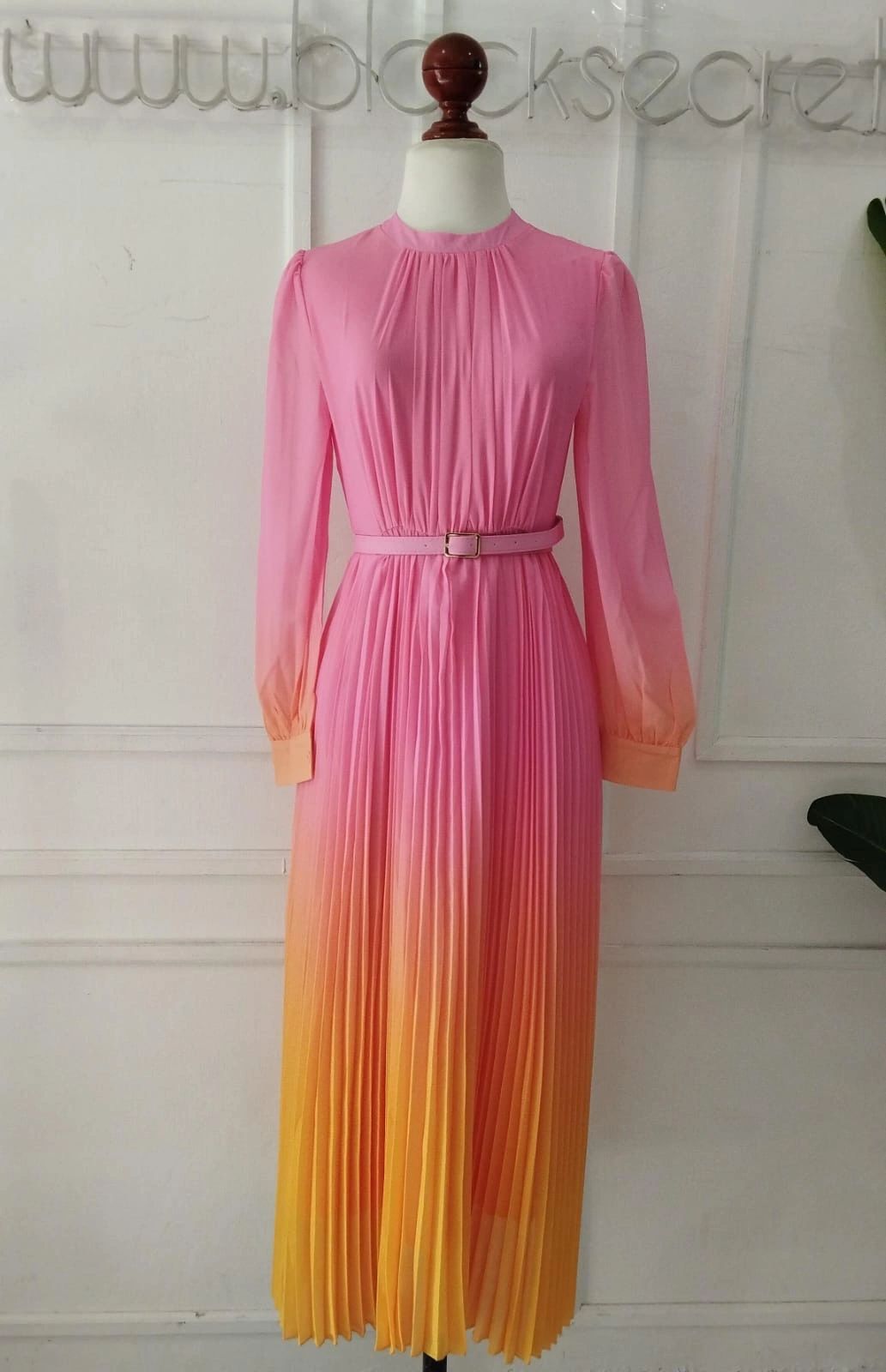 VESTIDO CHIFÓN DEGRADADO