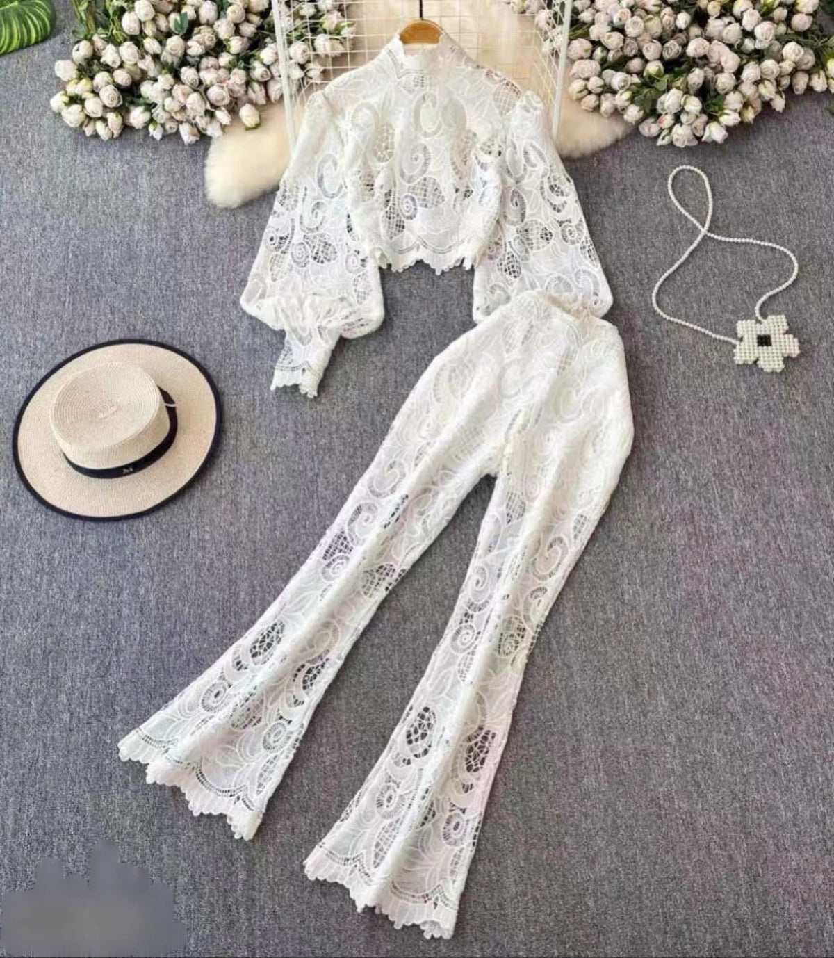CONJUNTO BLANCO GUIPUR