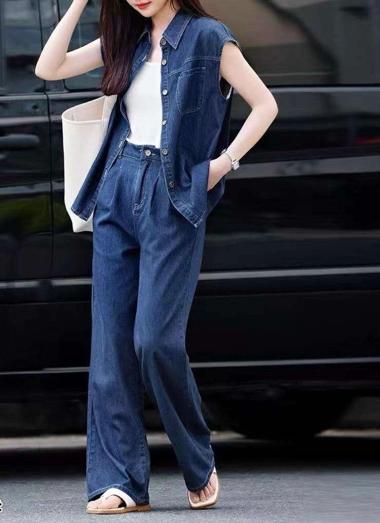 CONJUNTO DENIM OBSCURO