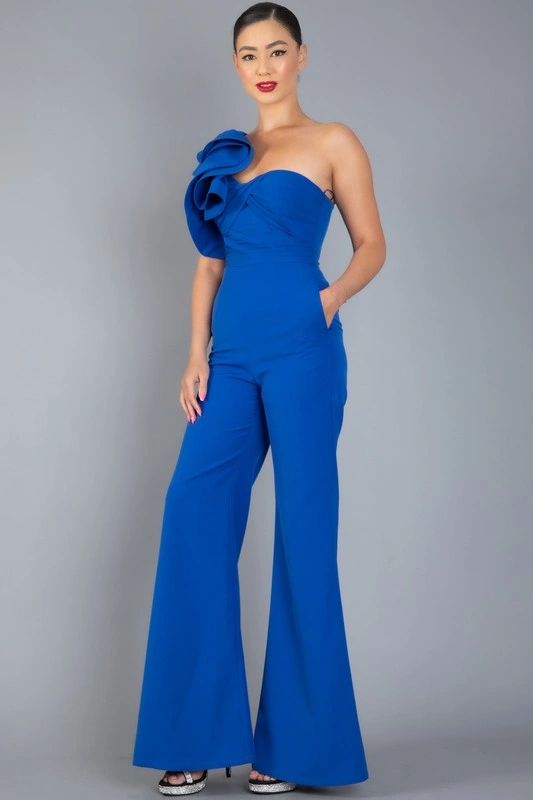 JUMPSUIT RUFFLE LISO