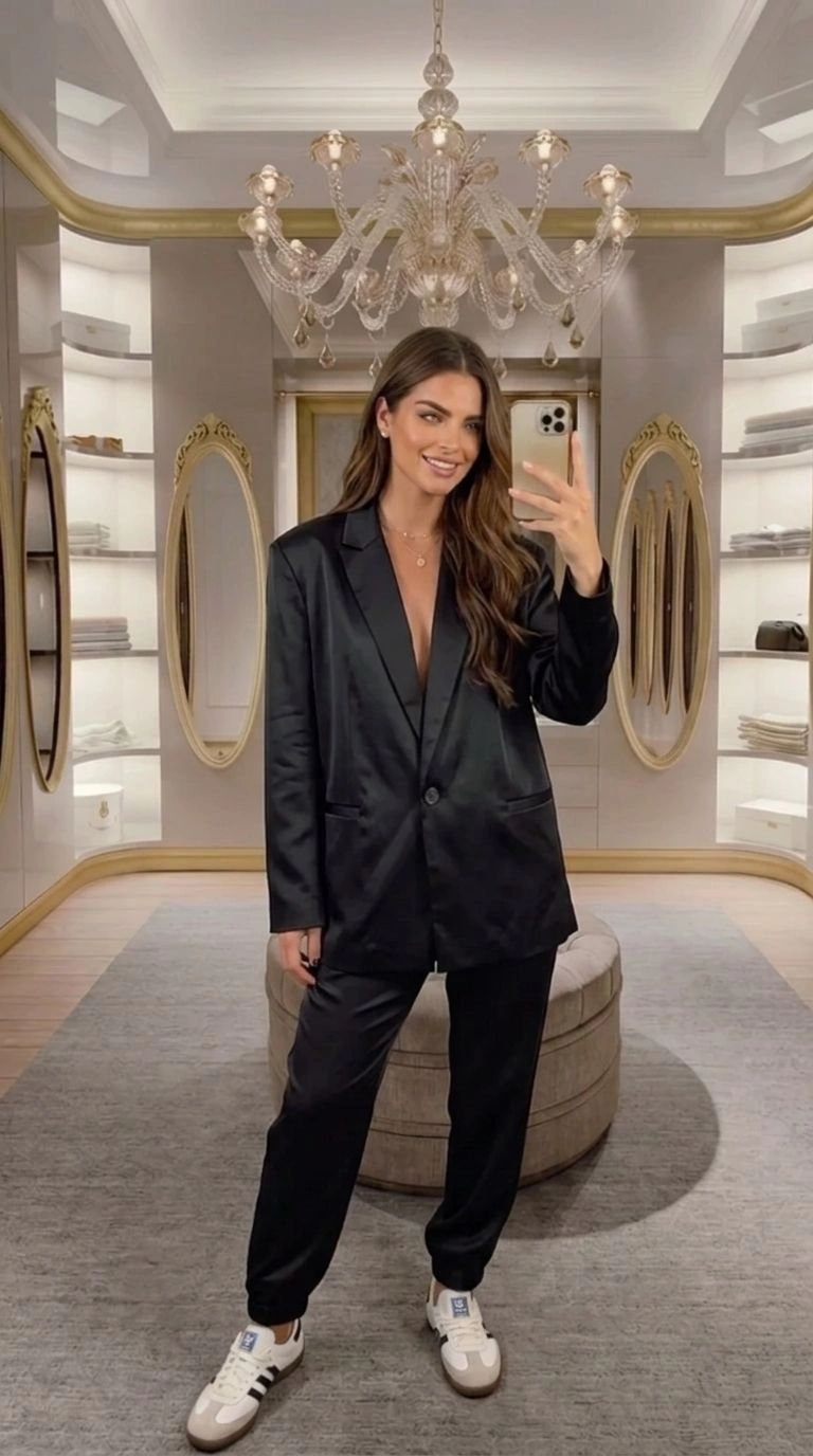 CONJUNTO BLAZER OVERZIZE