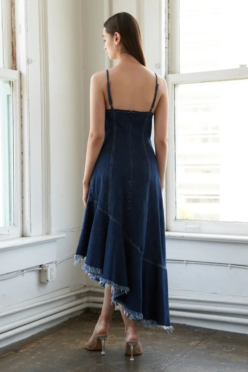 VESTIDO TIRANTES DENIM