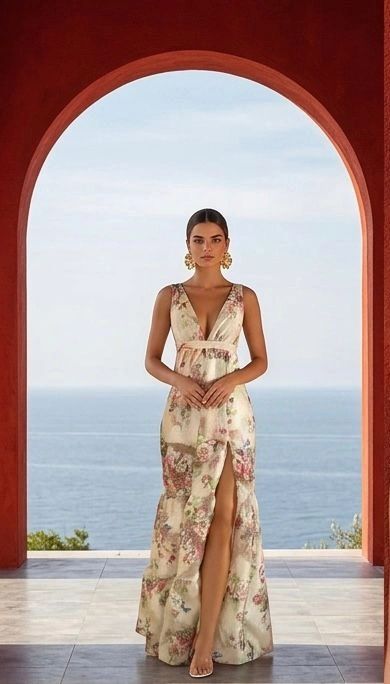 VESTIDO CORTE SIRENA