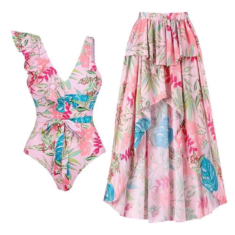 set-falda-ruffle-negro