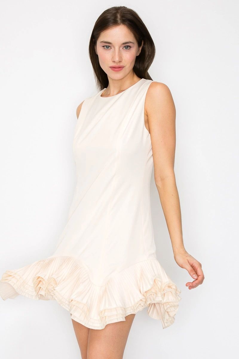 VESTIDO MINI LISO