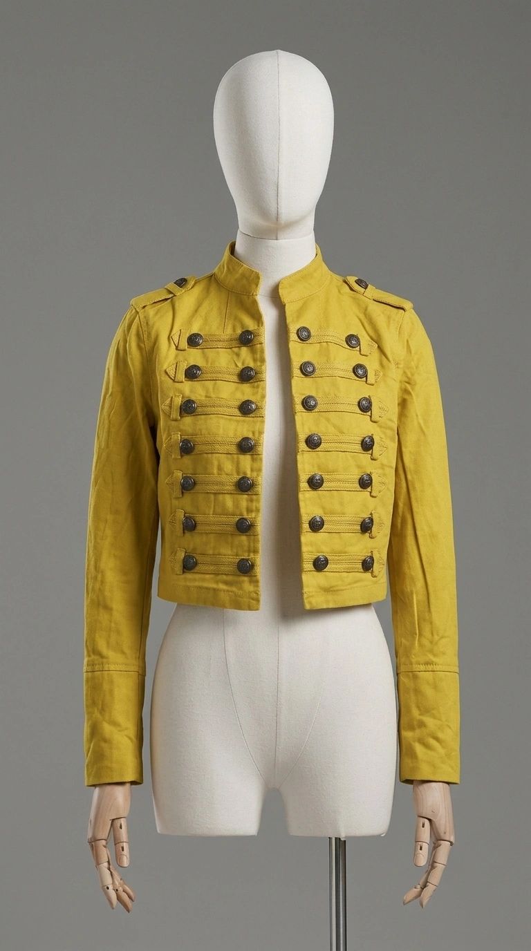 JACKET COLOR AMARILLO