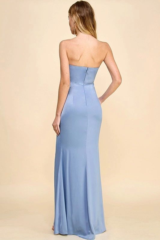 VESTIDO STRAPLESS
