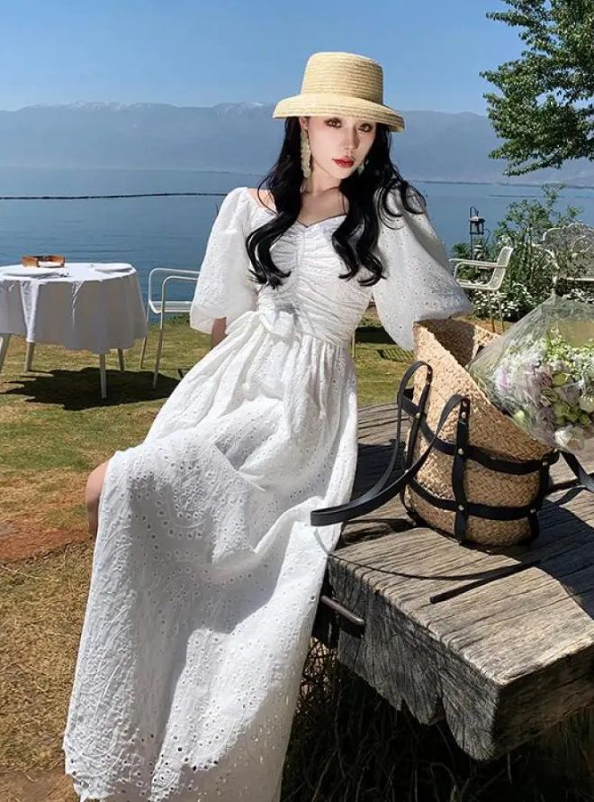 VESTIDO BLANCO