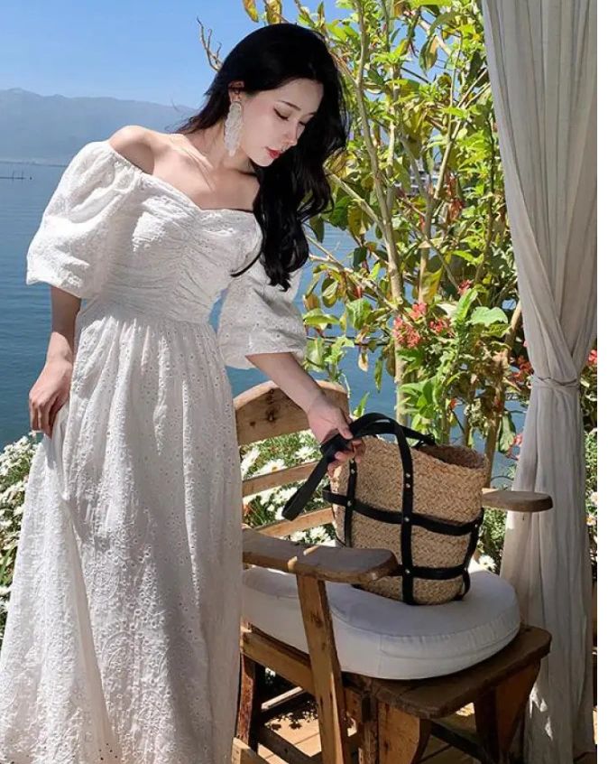 VESTIDO BLANCO