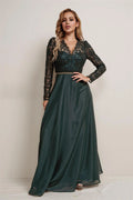 VESTIDO ENCAJE Y LENTEJUELA