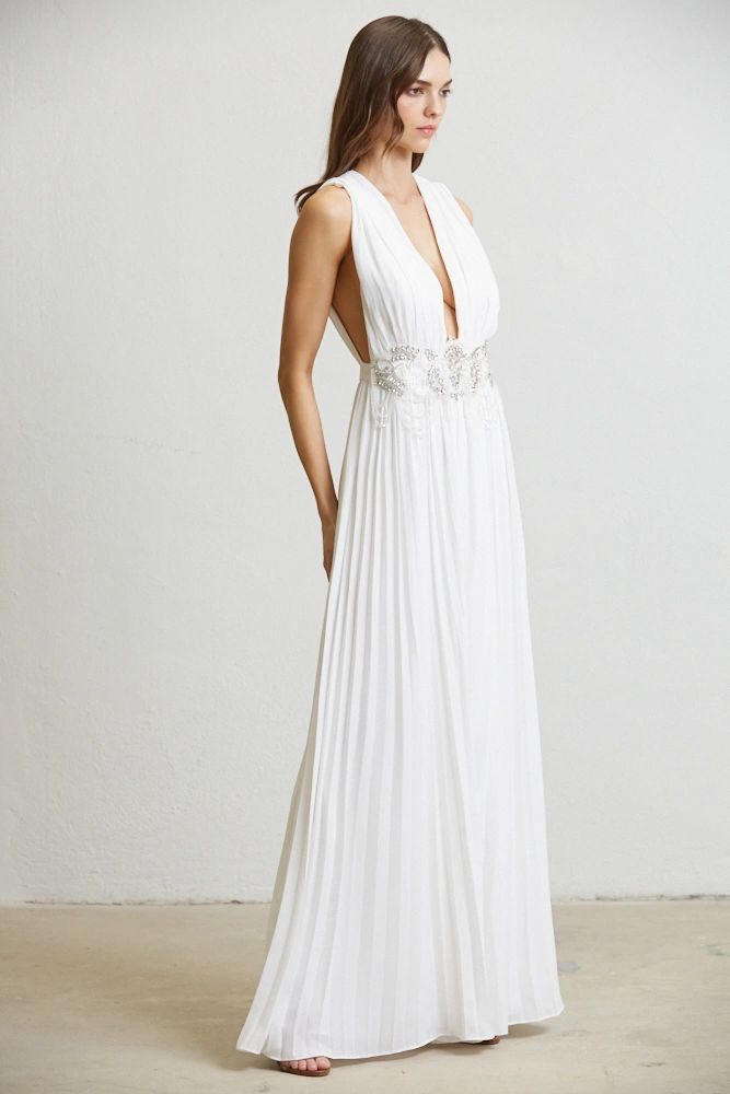 JUMPSUIT PLISADO CON APLICACION