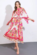 VESTIDO OLGADO ESTAMPADO
