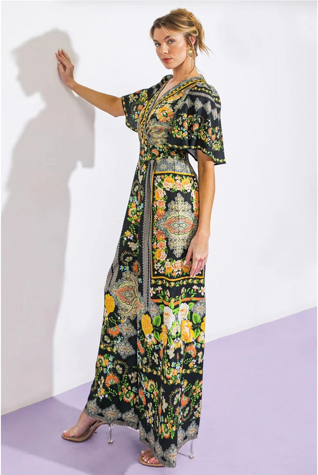 JUMPSUIT NEGRO/AMARILLO