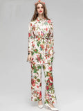 CONJUNTO PANTALON FLORES