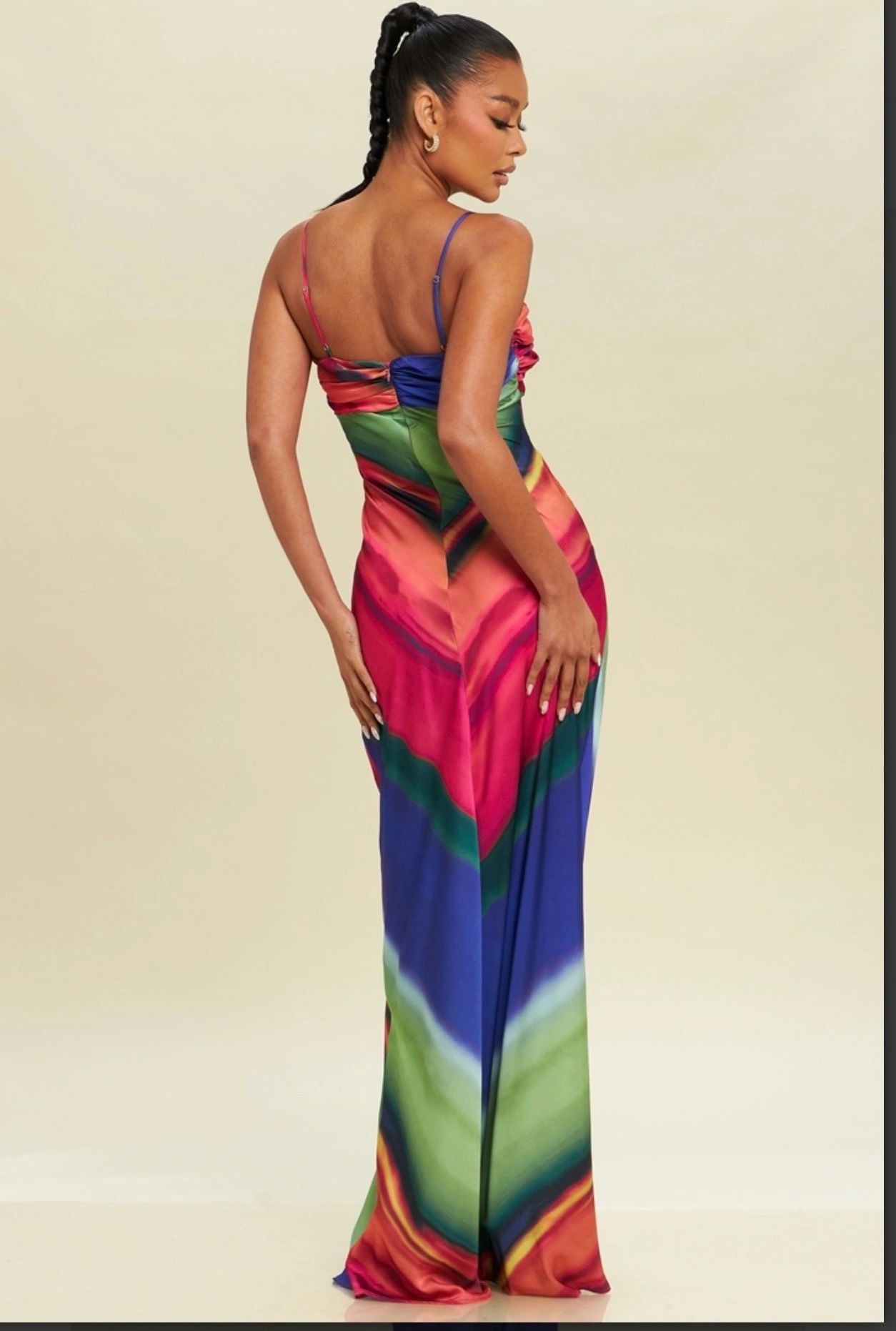 VESTIDO LARGO COLORES