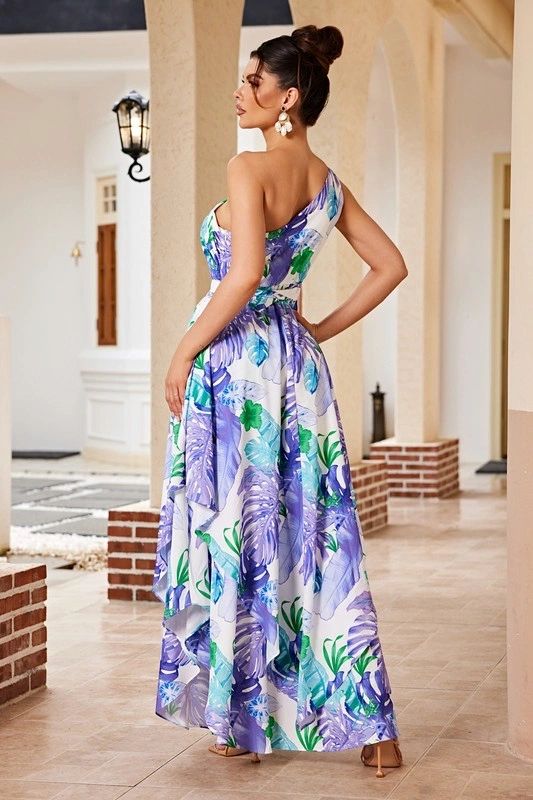 MAXI VESTIDO LAVANDA/AQUA