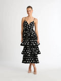 VESTIDO MIIDI POLKADOTS