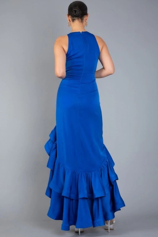 VESTIDO ASIMETRICO LISO