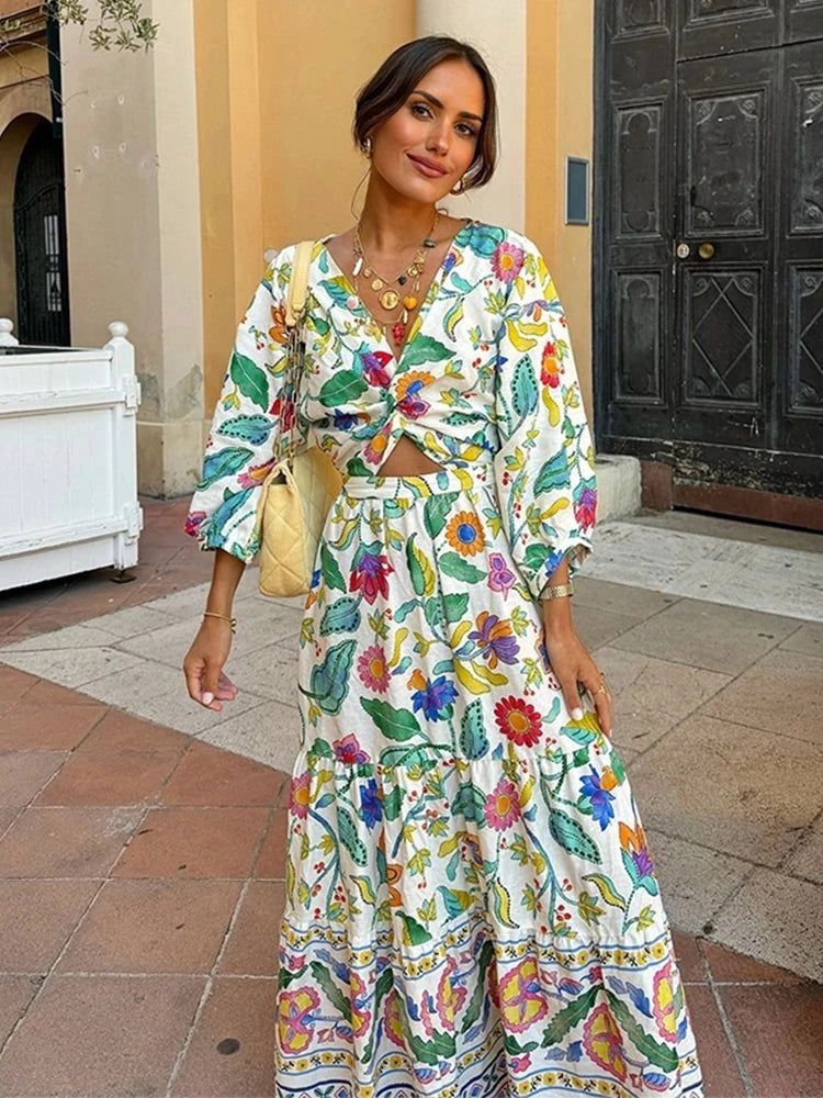 MAXI VESTIDO BOHEMIO
