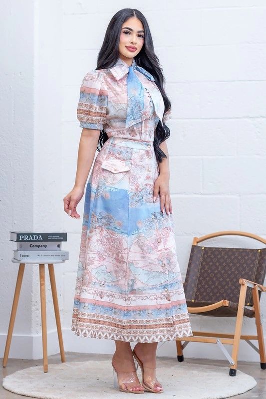 CONJUNTO FALDA TONOS PASTEL