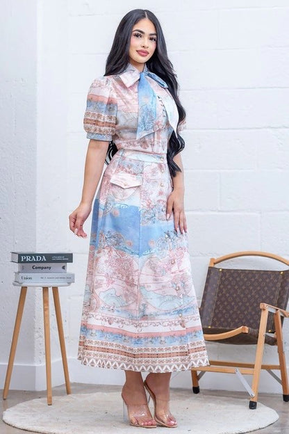 CONJUNTO FALDA TONOS PASTEL