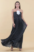 VESTIDO COLLAR PERLAS
