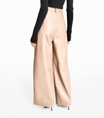 PANTALON DE PIEL VEGANA