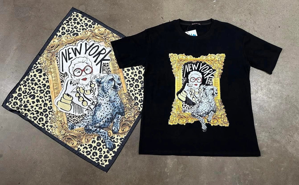 TSHIRT PERSONAJES (INCLUYE MASCADA)