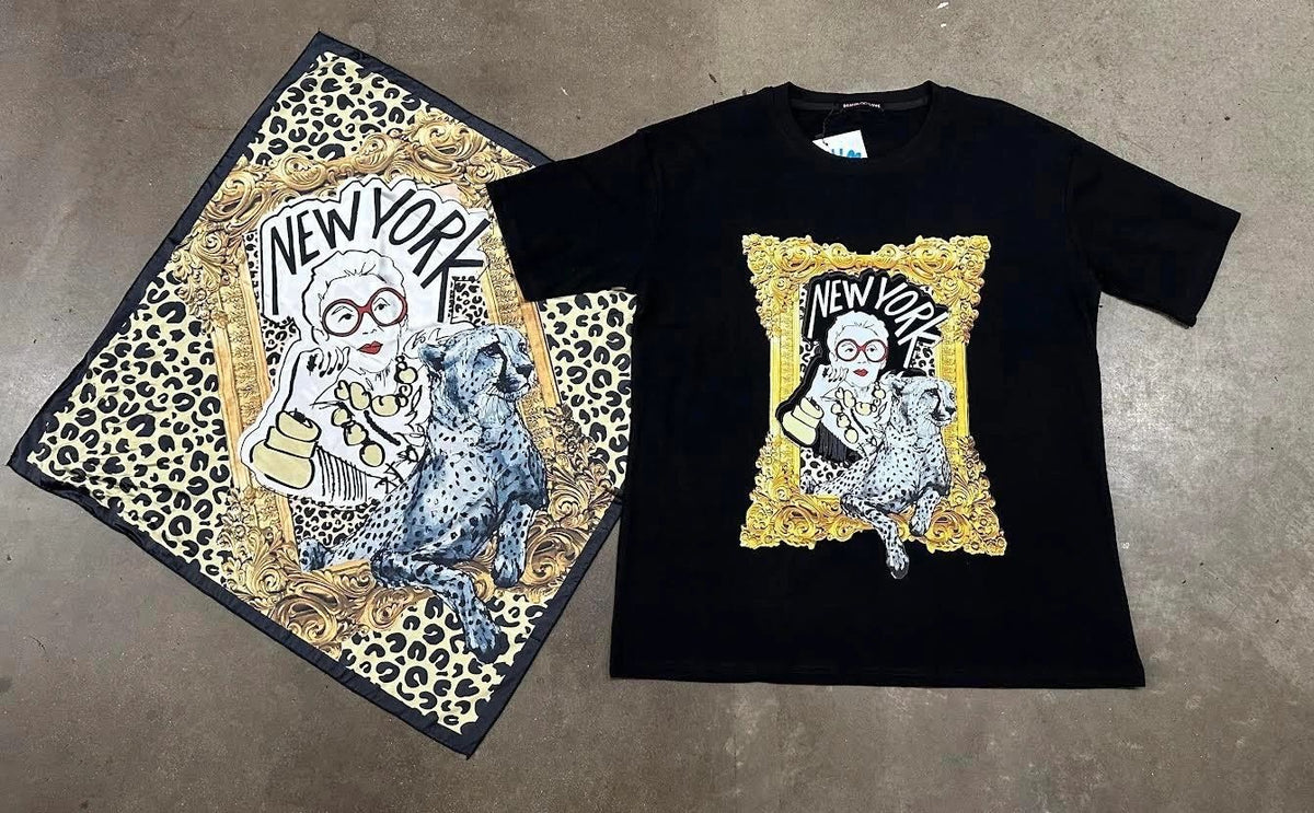 TSHIRT PERSONAJES (INCLUYE MASCADA)