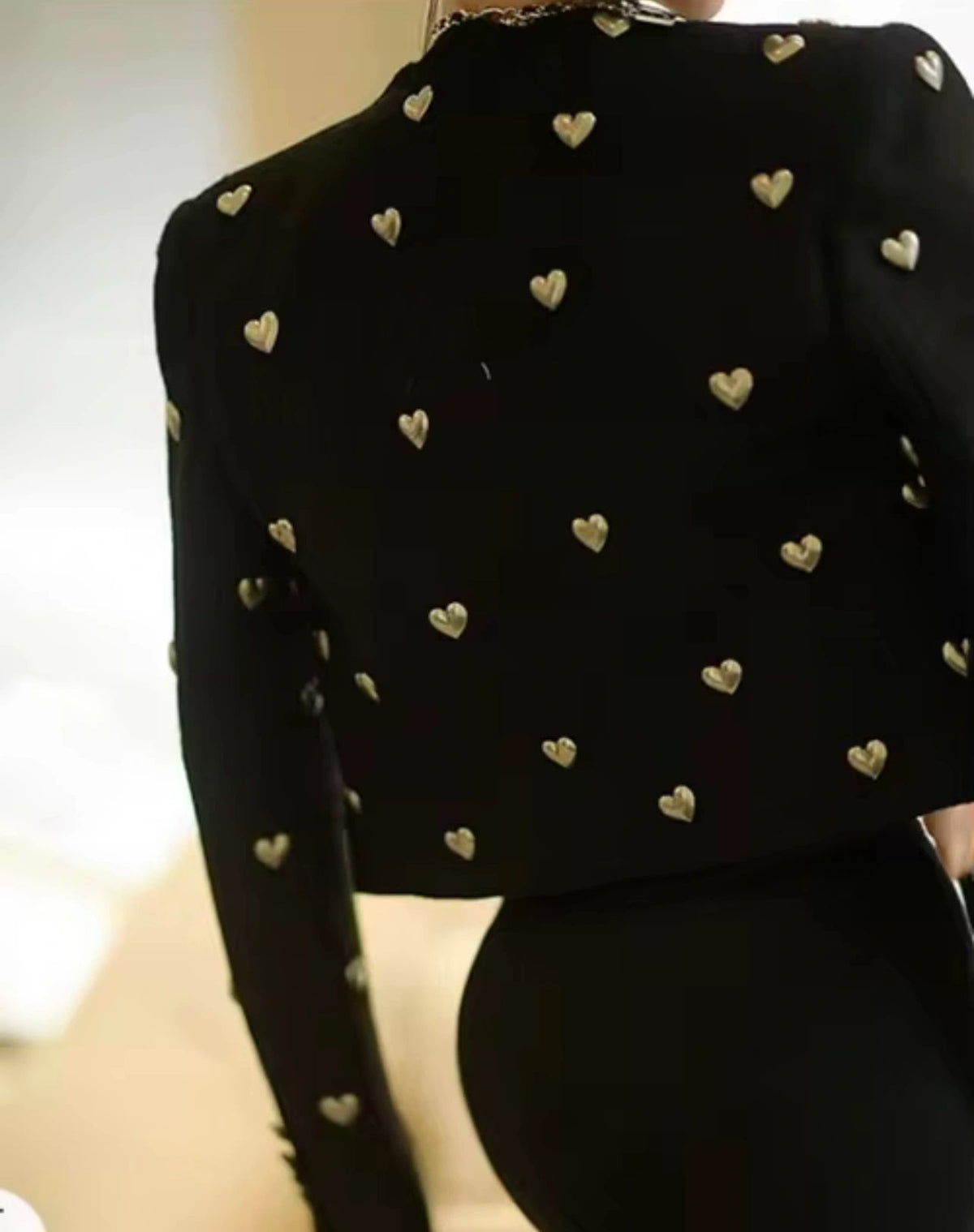 BLAZER CORTO CORAZONES