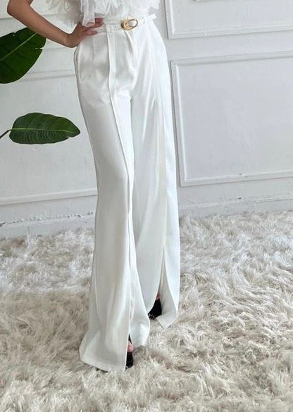 PANTALON DE VESTIR CON CINTO