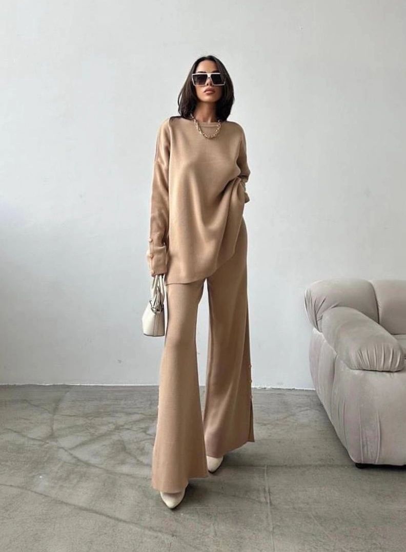 CONJUNTO TEJIDO LISO