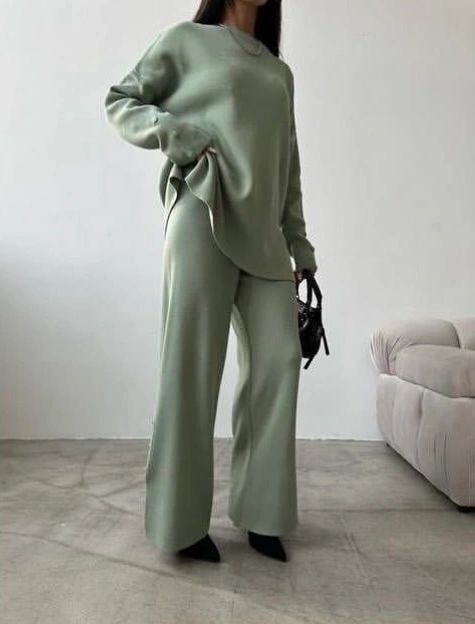 CONJUNTO TEJIDO LISO