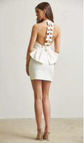 VESTIDO MINI MOÑOS