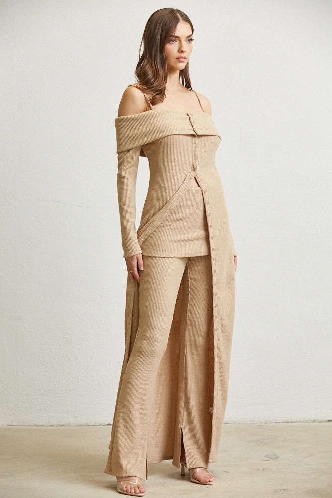 CONJUNTO TEJIDO OFF SHOULDER