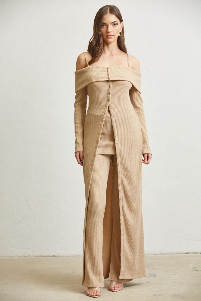 CONJUNTO TEJIDO OFF SHOULDER