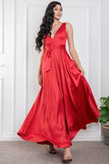 MAXI VESTIDO ESCOTE V