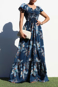 VESTIDO ALGODON ESTAMPADO DE FLORES