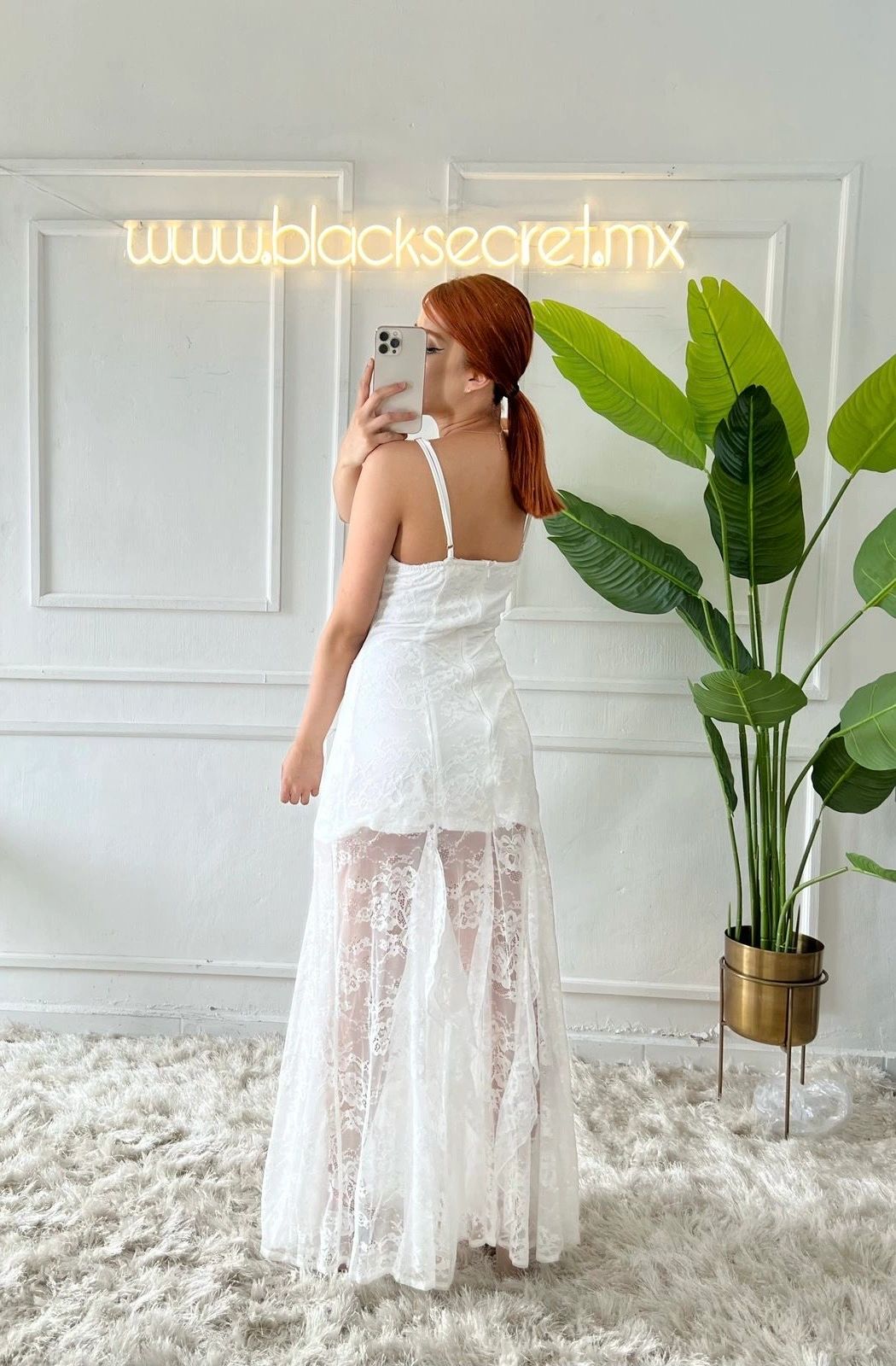 VESTIDO ENCAJE STRETCH