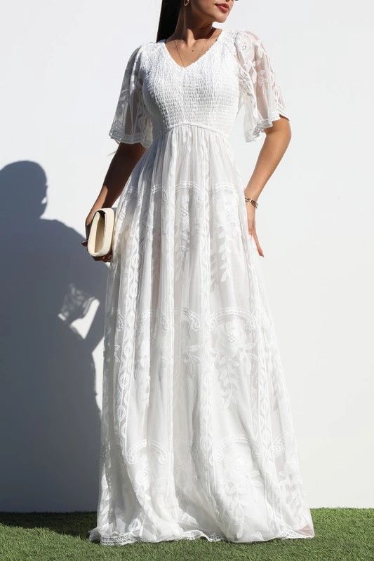 VESTIDO LARGO MESH