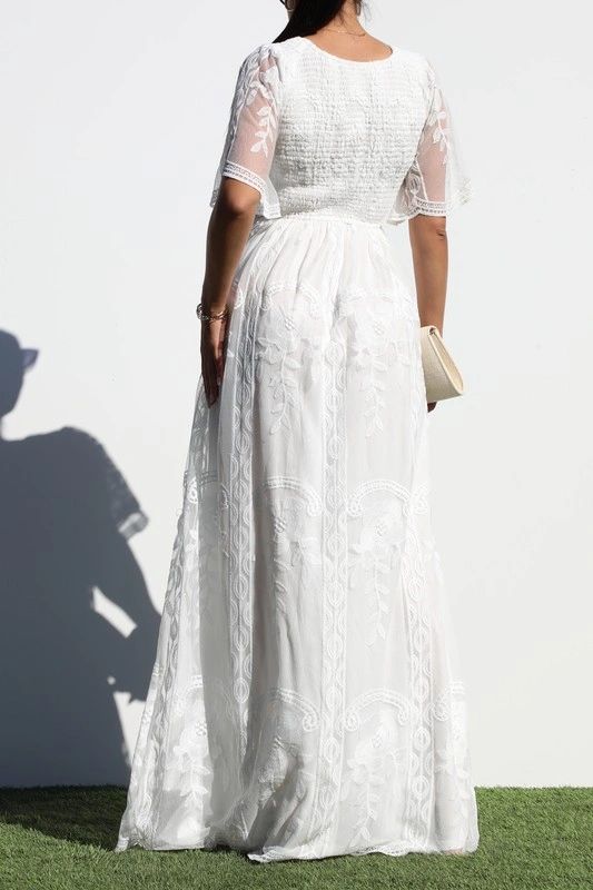 VESTIDO LARGO MESH