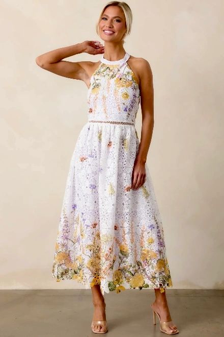 VESTIDO LAVANDA GUIPUR