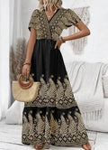VESTIDO ALGODON BOHEMIO BORDADO