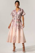 VESTIDO ROSA VINTAGE