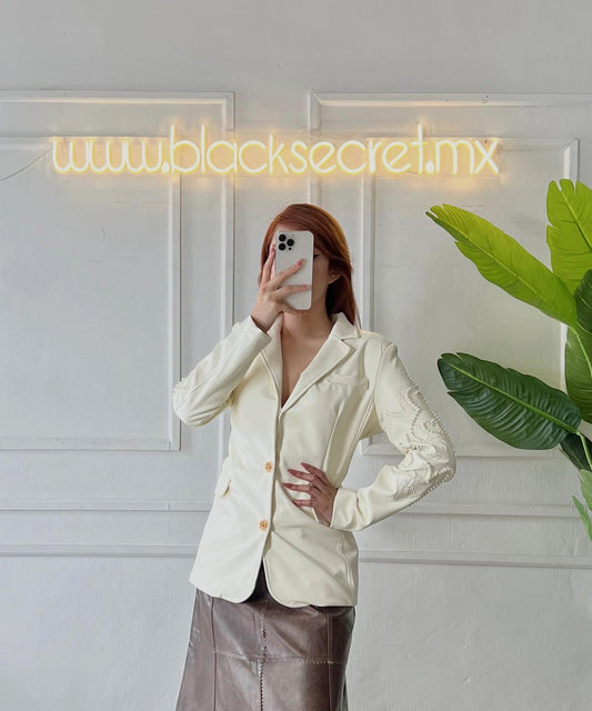 BLAZER APLICACIONES DE PERLAS